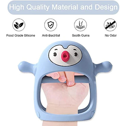 Never-Drop Silicone Teething Toys