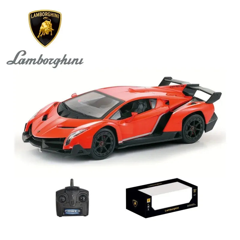 Lamborghini 1:16 RC Genuine Authorization – Indoor and Outdoor Remote Control Car with Cool Lighting, Perfect Children's Toy Gift Series