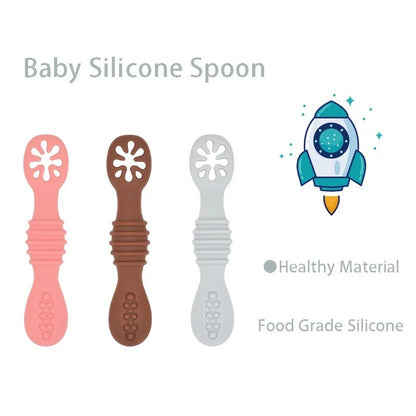 Spoons Set (2PCS): Food Grade Silicone