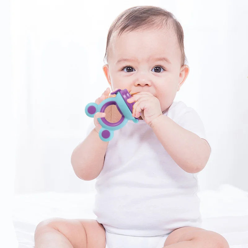 BPA-Free Baby Teether (Fruit & Food Feeder)