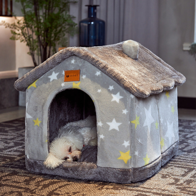 FWarm Pet House – Cozy Sleeping Bed for Dogs & Cats