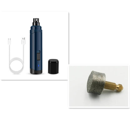 Electric Pet Nail Grinder – Safe & Silent Nail Trimmer for Dogs & Cats