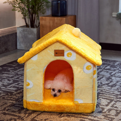 FWarm Pet House – Cozy Sleeping Bed for Dogs & Cats