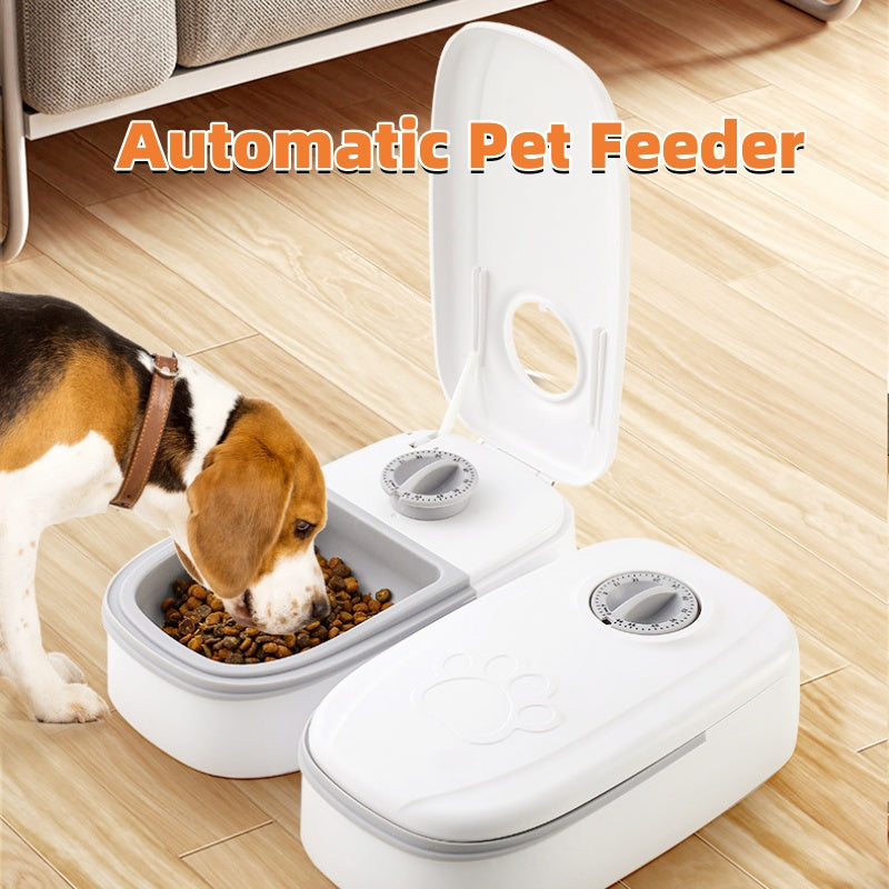Smart Automatic Pet Feeder – Timed Food Dispenser for Cats & Dogs