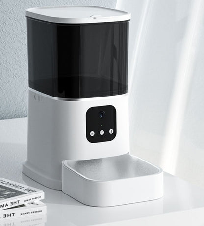 Smart WiFi Automatic Pet Feeder – App Control & Voice Feeding Dispenser