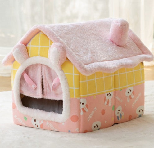 FWarm Pet House – Cozy Sleeping Bed for Dogs & Cats