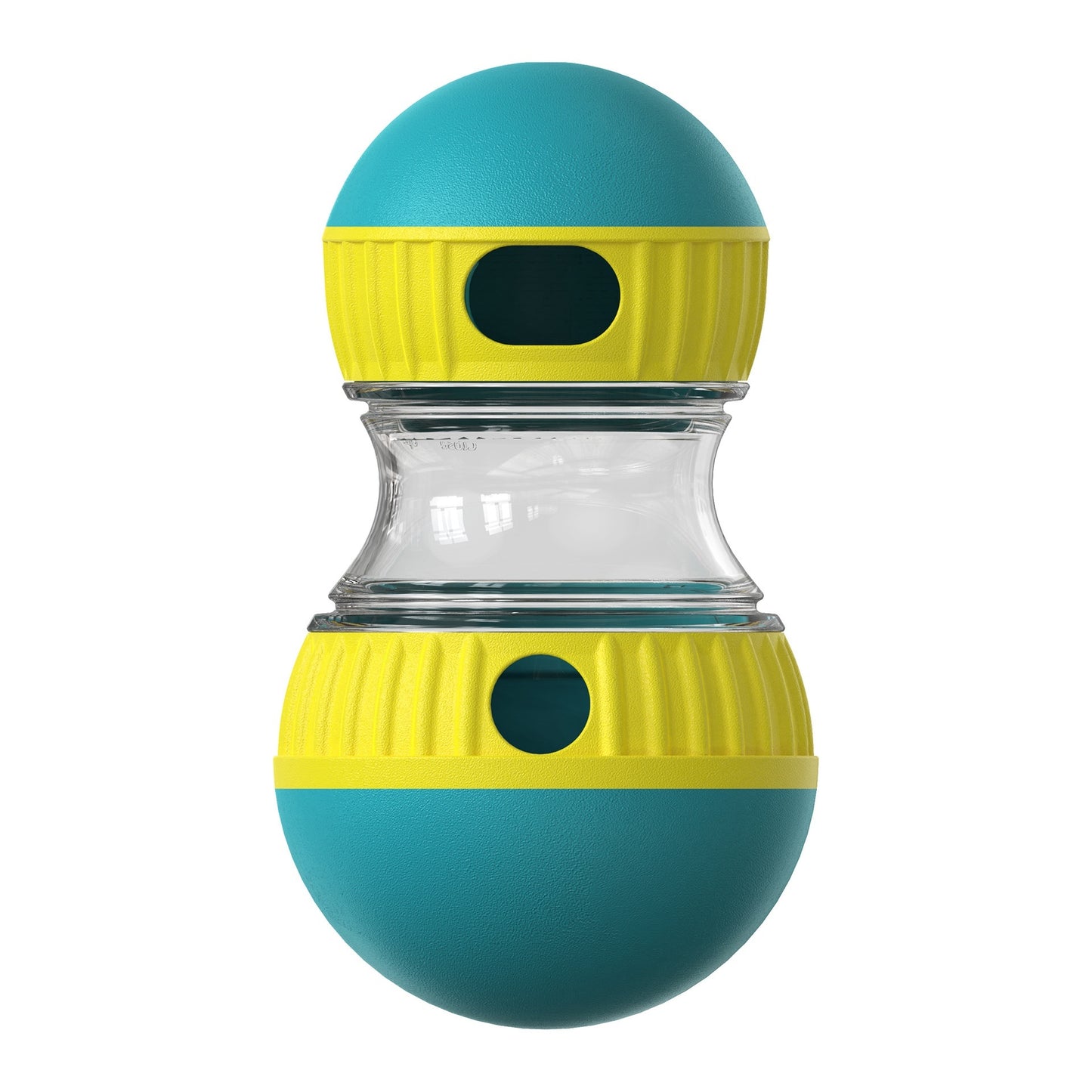 Interactive Food Dispensing Dog Toy – Slow Feeder Tumbler Ball