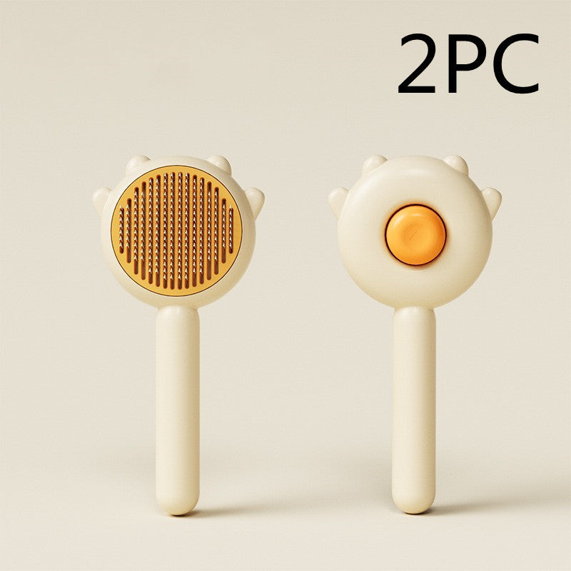 Magic Pet Comb – 2-in-1 Hair Removal & Massage Brush for Cats & Dogs