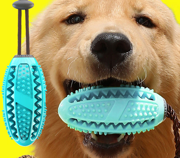 Interactive Suction Cup Dog Toy – Tug & Chew Ball for Teeth Cleaning