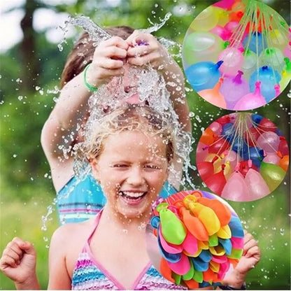 111pcs/bag Filling Water Balloons: Funny Summer Outdoor Toy Balloon Bundle Water Balloons Bombs Toys For Children