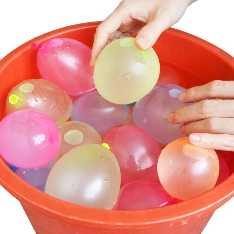 111pcs/bag Filling Water Balloons: Funny Summer Outdoor Toy Balloon Bundle Water Balloons Bombs Toys For Children